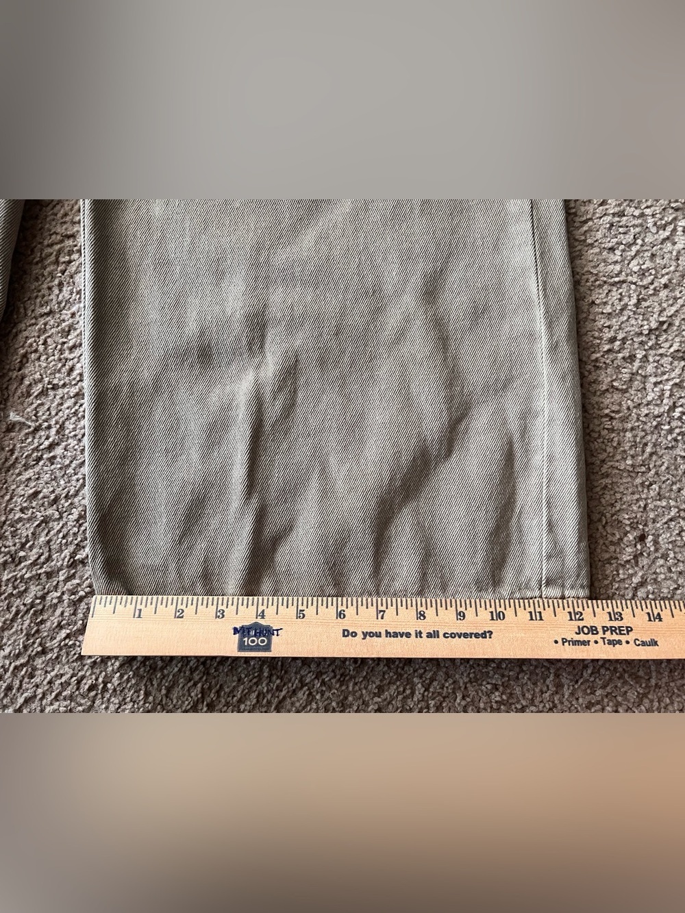 NWT Princess Polly Paltrow MidRise Wide Leg Cargo Jeans Pants Sz 10 Washed Brown - Picture 11 of 12